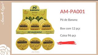 PO DE BANANA AMOR ANJO C/12CPS