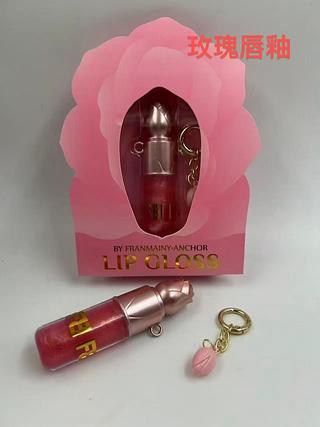 LIP GLOSS COM FLOR C/12PCS