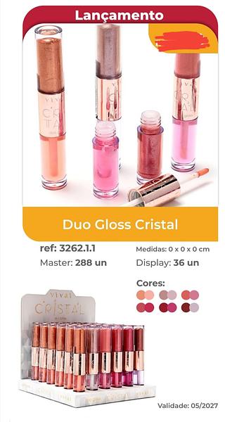 DUO GLOSS CRISTAL VIVAI C/36PCS