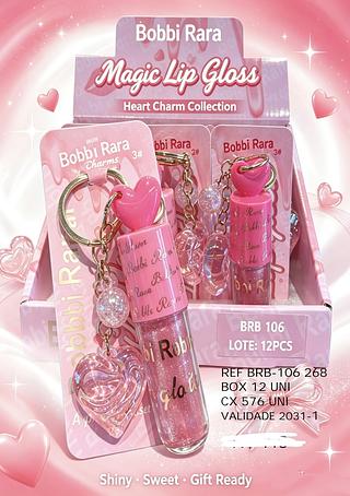 LIP GLOSS MAGICO BOBBIRARA C/12PCS