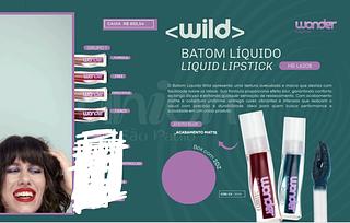 BATOM LIQUIDO WILD WONDER RUBY ROSE C/24PCS