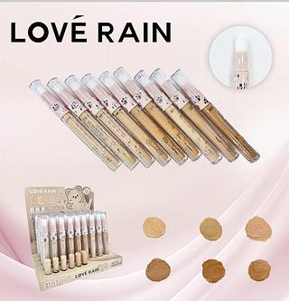 CORRETIVO COM ESPONJA LOVE RAIN C/36PCS