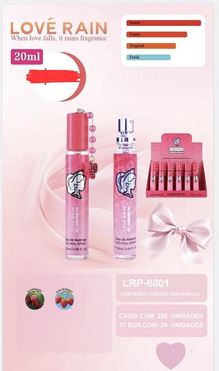 PERFUME 20ML LOVE RAIN C/24PCS