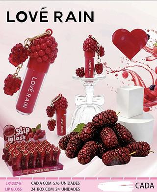 LIP GLOSS LOVE RAIN C/24PCS