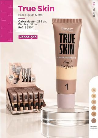 BASE LIQUIDO MATTE FEBELLA C/36PCS