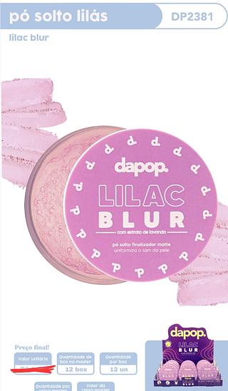 PO LILAC BLUR DAPOP C/12PCS