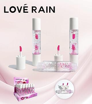 LIP GLOSS LOVE RAIN C/24PCS