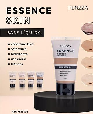 BASE LIQUIDO EFEITO MATTE FENZZA /24PCS