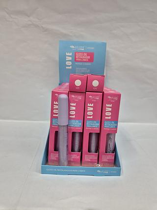 GLOSS OIL RESTAURADOR PARA LABIAL MAX LOVE N171 C/28PCS