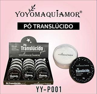 PO TRANSLUCIDO YOYO MAQUIAMOR C/12PCS