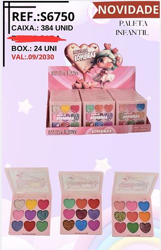 PALETA DE SOMBRA SARAHSBEAUTY C/24PCS