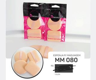 KIT ESPONJA PARA MAQUIAGEM SABRINA SATO C/12PCS