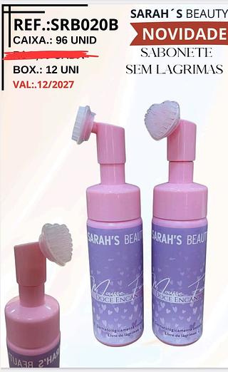 SABONETE SEM LAGRIMAS SARAHS BEAUTY C/12CPS