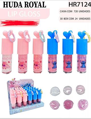 LIP GLOSS HUDA ROYAL C/24PCS