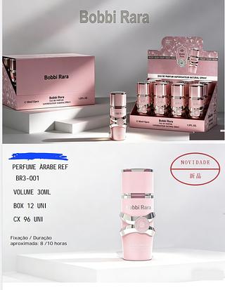 PERFUME BOBBI RARA 30ML C/12PCS
