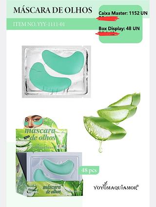 MASCARA DE OLHO BABOSA YOYO MAQUIAMOR C/48PCS