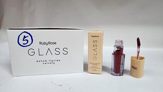 Batom LiQuido Glass Melu C/12 pcs RUBY ROSE