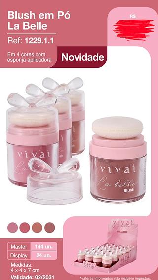 BLUSH LA BELLE VIVAI C/24PCS