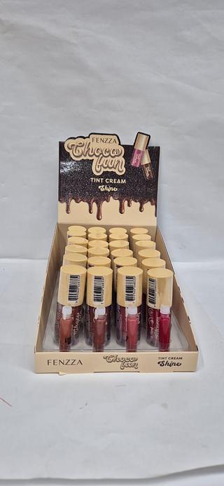 TINT CREAM SHINE CHOCO FUN FENZZA C/24PCS