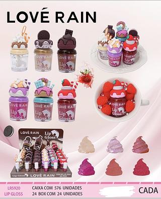 LIP GLOSSLOVE RAIN C/24PCS
