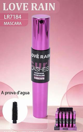 MASCARA DE CILIOS LASHES LOVE RAIN C/24PCS