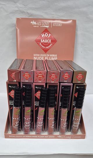 BATOM LIQUIDO 24H PLUMPHOT SAUCE MAX LOVE C/48PCS
