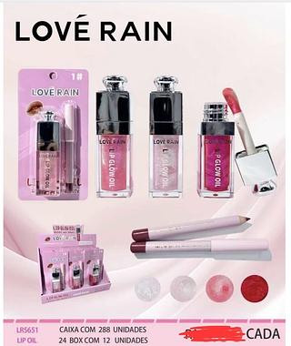 LIP OIL E LAOIS LABIAL LOVE RAIN C/12PCS