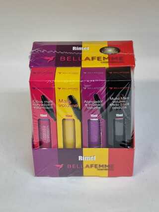 mascara de cilios bella femme colorido c/12pcs