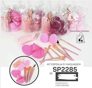 KIT ESPONJA PARA MAQUIAGEM SABRINA SATO C/12PCS