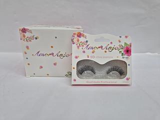 CILIOS POSTICO AMOR ANJO 1PAR C/12PCS