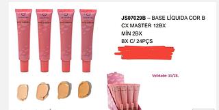 BASE LIQUIDO MEDIO JASMYNE C/24PCS