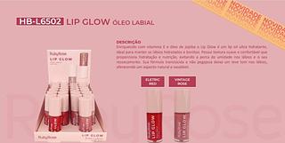 OLEO LABIAL LIP GLOW RUBY ROSE C/24PCS