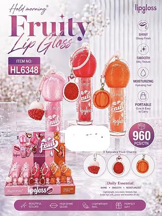 LIP GLOSS FRUITY C/24PCS