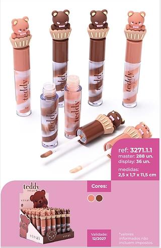 CHOKO GLOSS TEDDY VIVAI C/36PCS