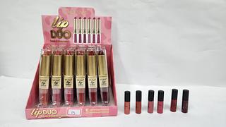 LIP DUO BATOM E GLOSS BELLE ANGEL C/24PCS