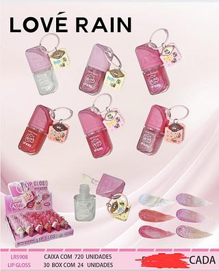LIP GLOSS LOVE RAIN C/24PCS