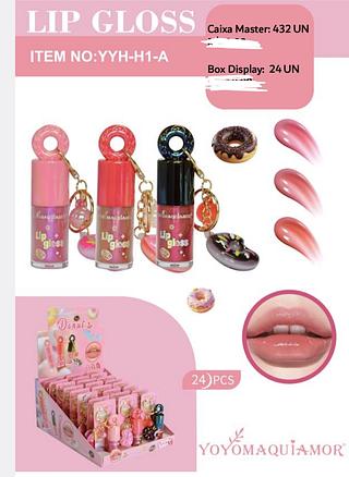 LIP GLOSS YOYO MAQUIAMOR C/24PCS