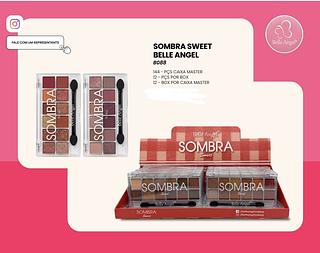 paleta sombra seeet belle angel c/12pcs