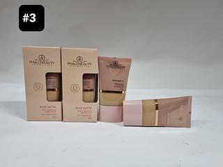 BASE MATTE ALTA COBERTURA PHALLEBEAUTY COR 3 C/12PCS