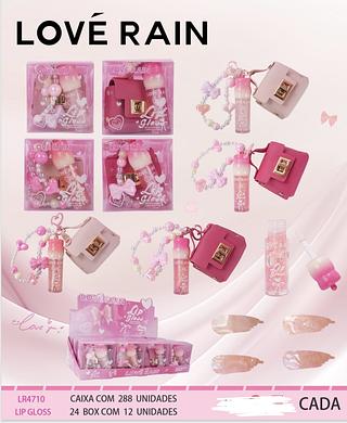 LIP GLOSS LOVE RAIN C/12CPS