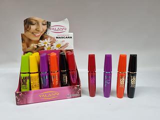 MASCARA DE CILIOS COLORIDO YALANNI C/24PCS