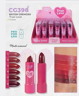 BATOM CREMOSO CITY GIRLS C/24PCS