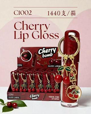 LIP GLOSS CEREJA C/24CPS