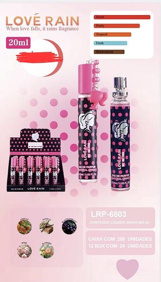 PERFUME 20ML LOVE RAIN C/24PCS