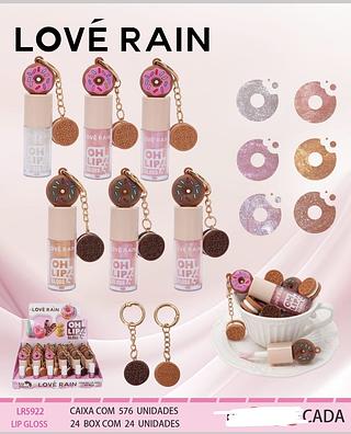 LIP GLOSS LOVE RAIN C/24PCS