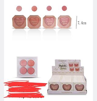 BLUSH LUA NEVE C/24PCS