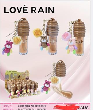 LIP GLOSS MEL LOVE RAIN C/24PCS