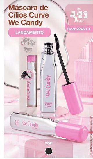 MASCARA DE CILIOS CURVE WE CANDY VIVAI C/24PCS