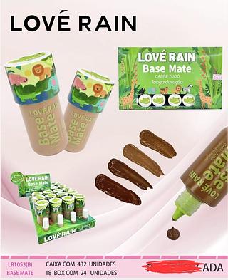 BASE LIQUIDO MATTE LOVE RAIN C/24PCS