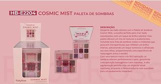PALETA DE SOMBRAS COSMIC MIST LINHA ROSA RUBY ROSE C/12PCS
